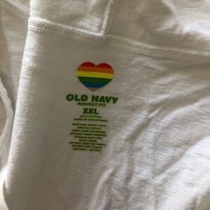 T-shirt material hoodie white